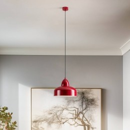 ALDEXHanglampMille1-lampwijnrood