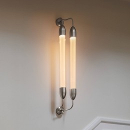 UMAGEwandlampLemonSqueeze2-lampslengte94cmstaalkleurig