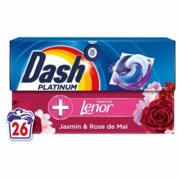4xDashWasmiddelcapsules4in1PodsJasminRosedeMai26stuks