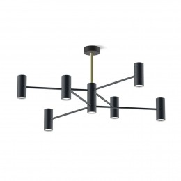ModoLuceChandelierplafond13-lamps100cmzwart