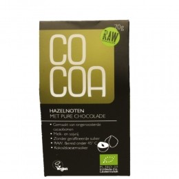 3xCocoaBallenRawFoodHazelnootBio70gr
