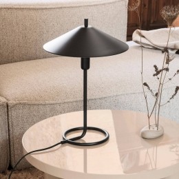 fermLIVINGFilotafellampzwartrondijzer43cm