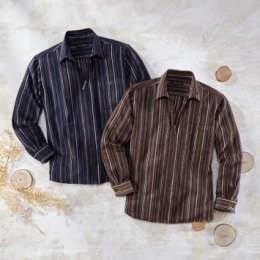 Chenilleoverhemdmetritsalsset