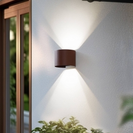 LindbySmartLEDbuitenwandlampDararoestrondCCTRGBTuya