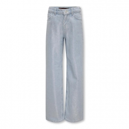 OnlyKidsWideSilverDenimJeans
