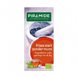 PiramideBiologischeTheezakjesFrisseStartZonderMunt20stuks