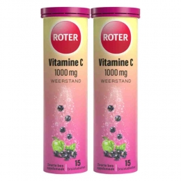 GratisVerzending2xRoterVitamineC1000mgAppel-ZwarteBes15bruistabletten