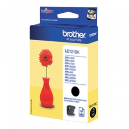 Inktcartridgebrotherlc-121bkzwart