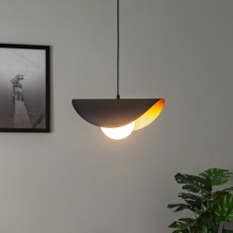 OpviqHanglampVatoz28661-lampzwartopaalglas