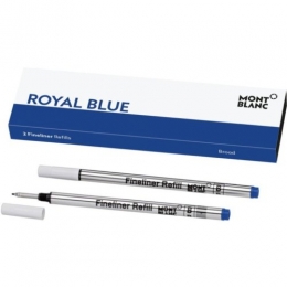 Montblancvullingvoordefinelinerkleurroyalblueschrijfdiktebreed