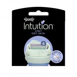6xWilkinsonIntuition2in1NavulmesjesDrySkin3stuks