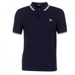 PoloShirtKorteMouwFredPerrySLIMFITTWINTIPPED