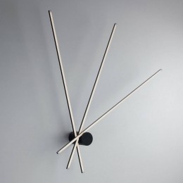 Eco-LightLEDwandlampShanghai3-lamps3000Kzwart