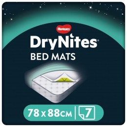 HuggiesDryNitesBedMatrasbeschermers7stuks