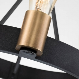 QuintiesseKroonluchterSilaszwart3-lamps422cm