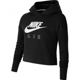 NikeCroppedFrenchTerryHoodieJunior