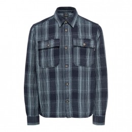 OnlySonsScottCheckFlannelOvershirt