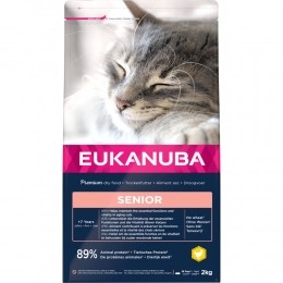 4xEukanubaSeniorTopCondition7KattenvoerKip-Lever2kg