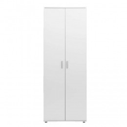 LeenBakker-KastInca2-deurs-184x70x345Cm-Spaanplaat-Wit
