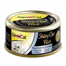 GimCatShinyCatFiletTonijnAnsjovis70gr