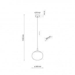 TKLightingVibehanglampopaalwitglas20cm