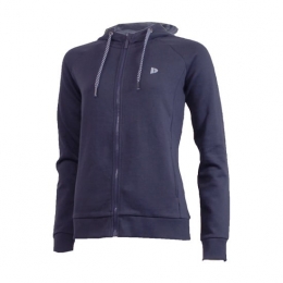 DonnayDonnayDames-VestmetcapuchonAnna-Donkerblauw