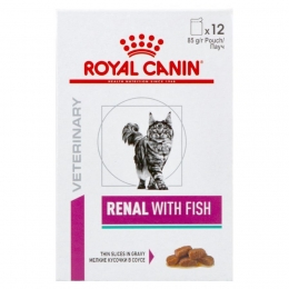 RoyalCaninCatRenalFishPouchWet12x85g