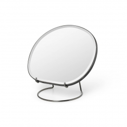 fermLIVINGPondtafelspiegelchroombreedte21cmglas
