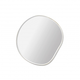 fermLIVINGwandspiegelPondSmessing50cmglashout