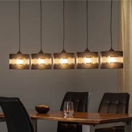 HELAMHanglampHelenzwart-goudbalk5-lamps