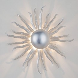 HollnderBetoverendewandlampSONNESILBERdiameter70cm