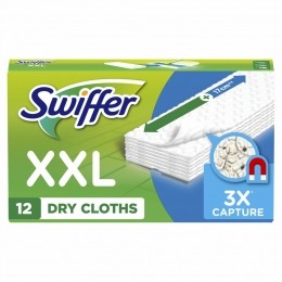 6xSwifferVloerreinigerDrogeVloerdoekjes12stuks