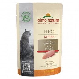 24xAlmoNatureHFCCompleteKattenvoerNatKittenKip55gr