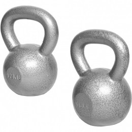 Kettlebellsetvan2-12en16kg-Gietijzer-Grijs-GorillaSports