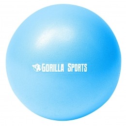 MiniPilatesBal-Fitnessbal-28cm-Blauw-GorillaSports