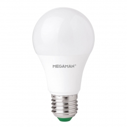 MEGAMANLEDlampE27A609Wwarmwitdimbaar