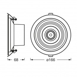 LedvanceDecorFilamentHaloLEDdownlight