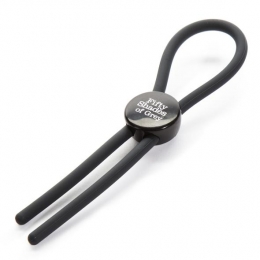 FiftyShadesofGreyAdjustableCockRingZwart