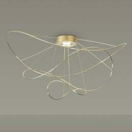 AxoLightAxolightHoops3LEDplafondlampgoud