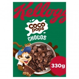 5xKelloggsCocoPopsChocosOntbijtgranen330gr