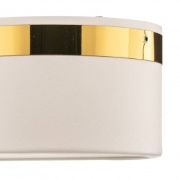 EulunaPlafondlampTilden50cmwitgoud
