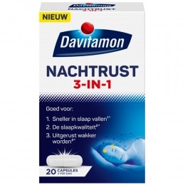 GratisVerzending4xDavitamonNachtrust3-in-120capsules
