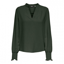 OnlyMetteV-neckLongSleeveSmock