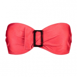 BeachlifeRedShinePaddedWiredTop