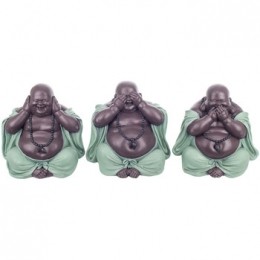 BeeldjesSignesGrimaltFiguurBoeddhaZietHoortHorenPraten3Eenheden