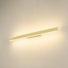 SLVLEDbadkamerwandlampOneLinear70cmmessingkleurig