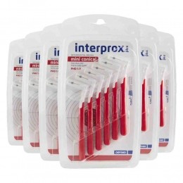 6xInterproxRagersPlusMiniConicalRoodPHD126stuks