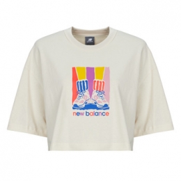 T-shirtKorteMouwNewBalanceATHLETICSGRADIENTSHOEST-SHIRT