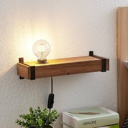 LindbywandlampSverina40cmhoutstekkerE27