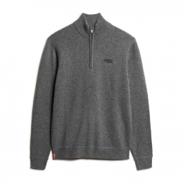 SuperdryEssentialEmbKnitHalfZip